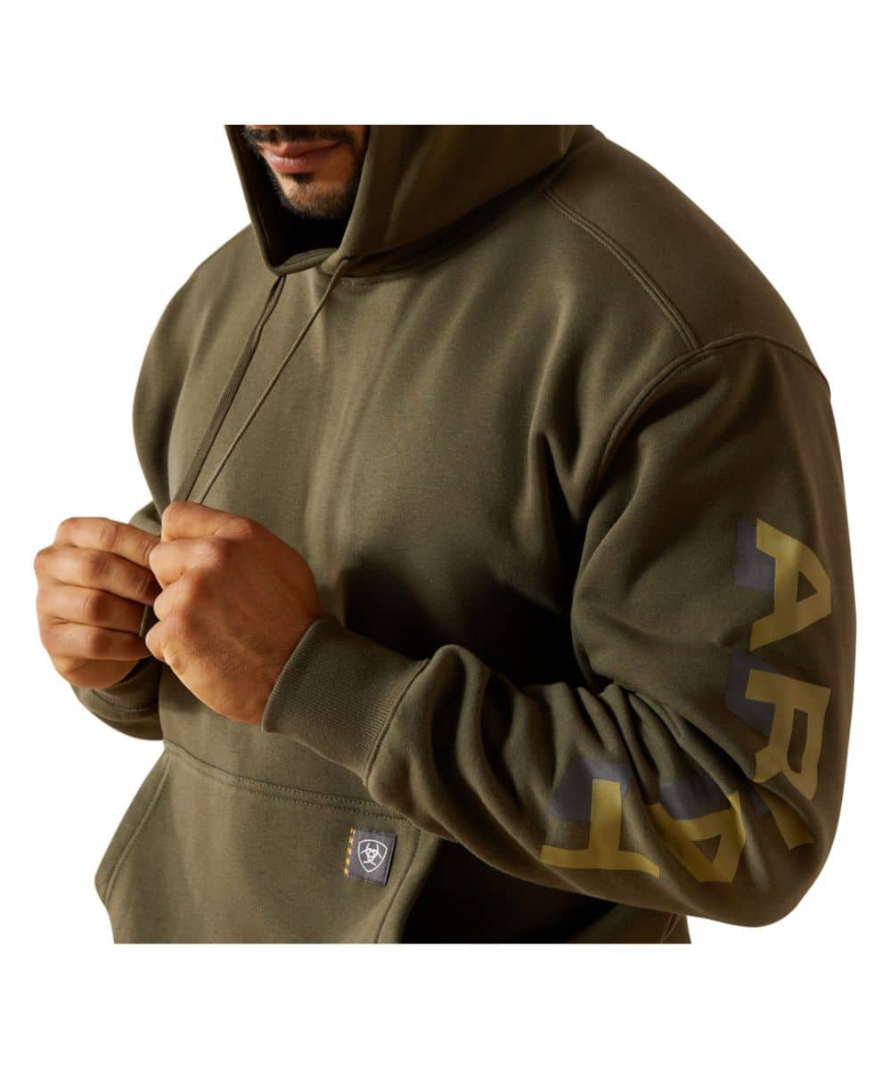 Ariat Men's Rebar Hoodie - Image 3