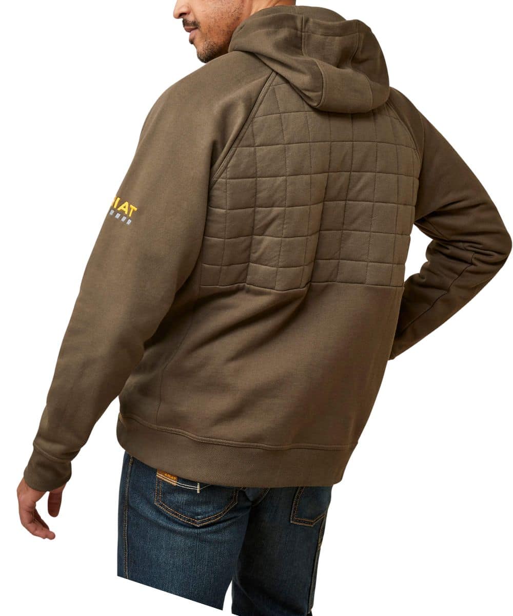 Ariat Men's Rebar Regulator Zip Hoodie - Image 2