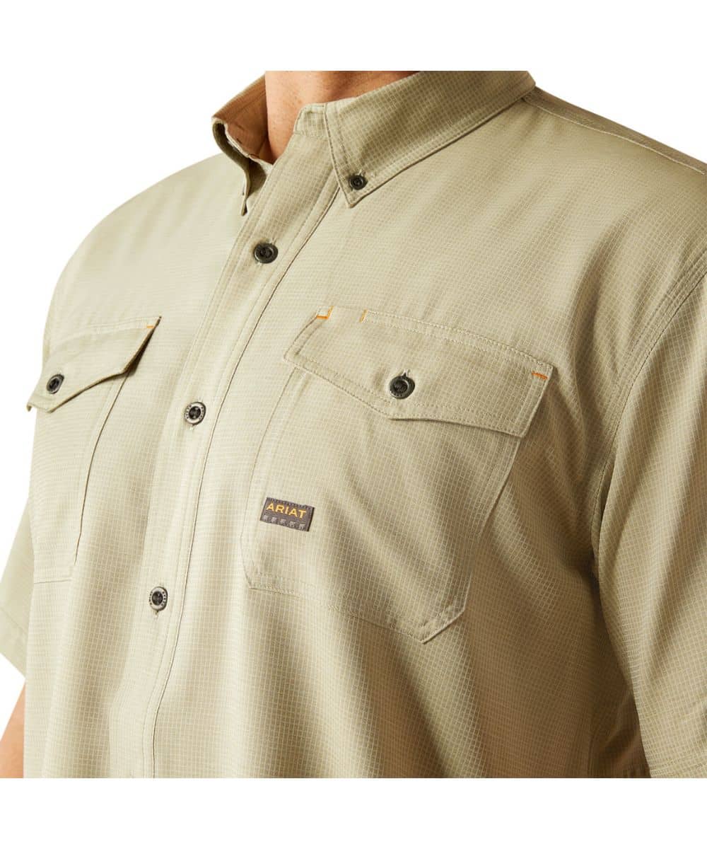 Ariat Men's Rebar VentTEK Button Down Work Shirt - Image 4