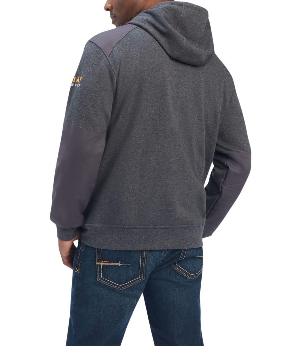 Ariat Men's Rebar Workman DuraCanvas Hoodie - Image 2