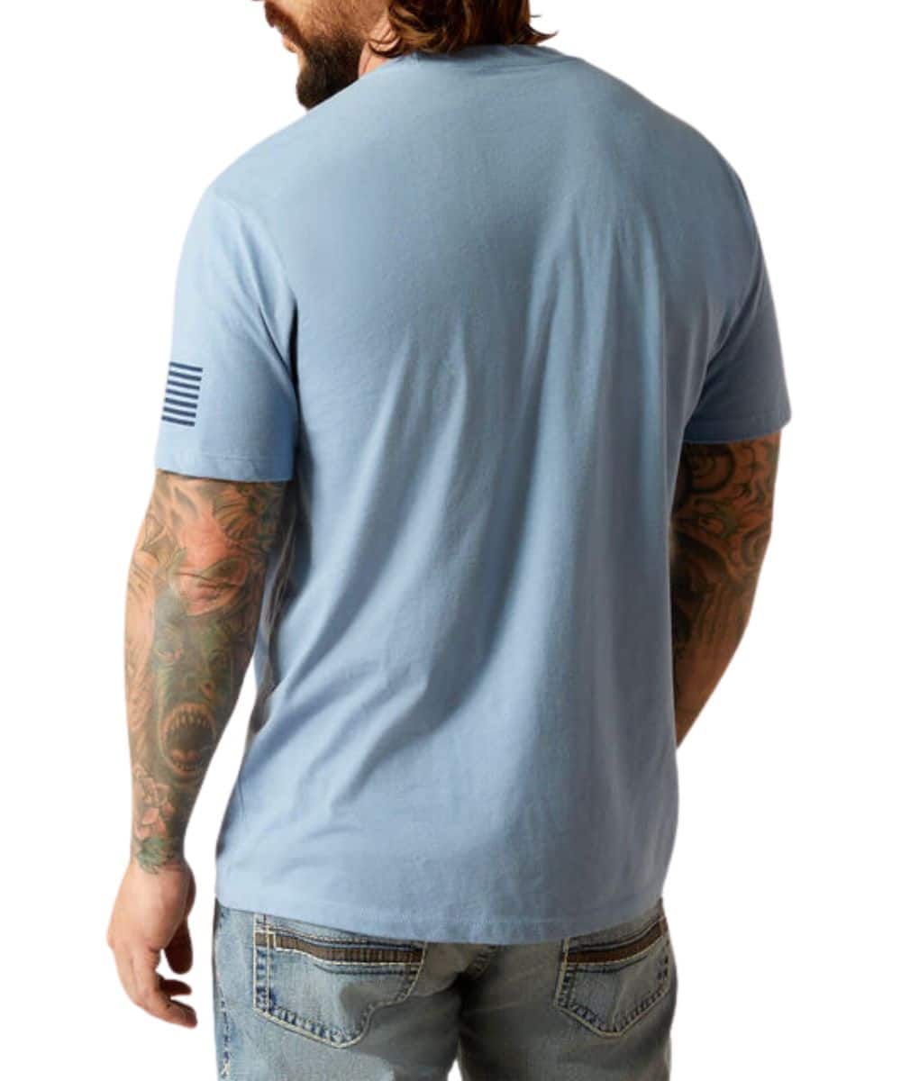 Ariat Men's Shield Flag Tee - Image 2