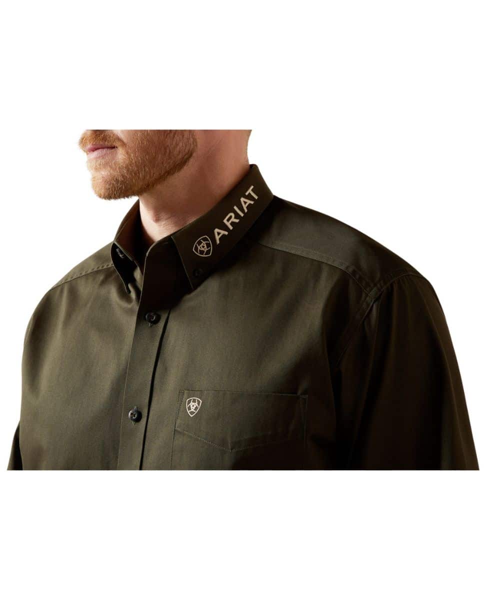 Ariat Men's Team Logo Button Down Shirt - Image 4