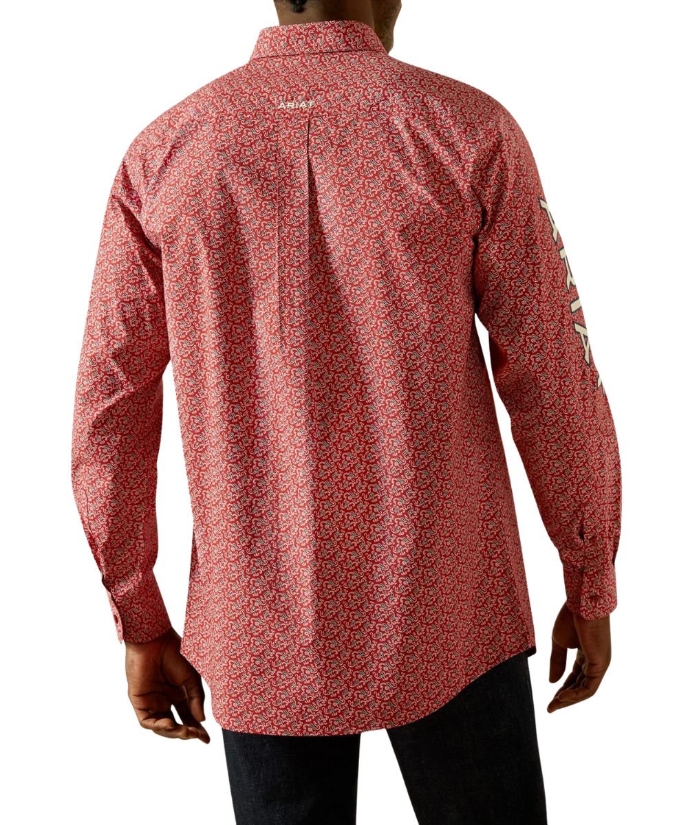 Ariat Men's Team Perl Button Down Shirt - Image 2