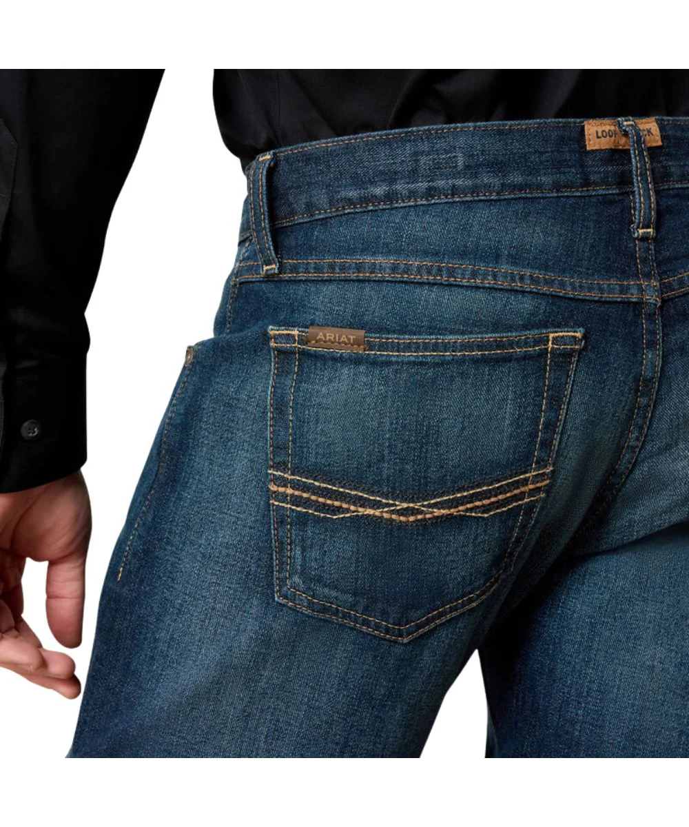 Ariat Men's M7 Rocker Stretch Legacy Straight Leg Jean - Image 4