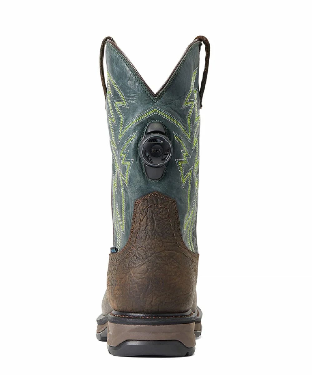 Ariat Men's WorkHog XT BOA Waterproof Carbon Toe Work Boot - Image 5