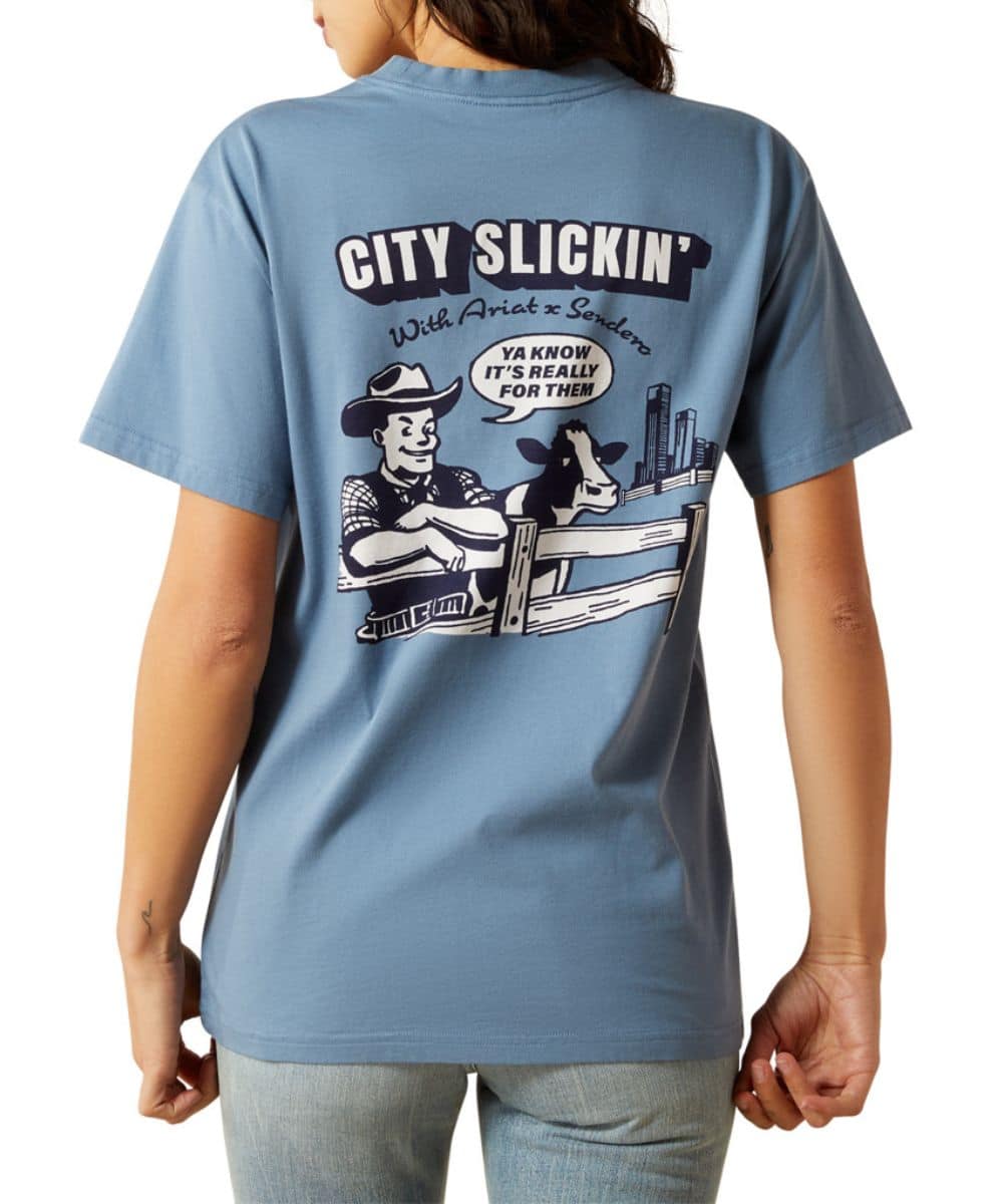 Ariat Sendero Country Fences Tee - Image 4