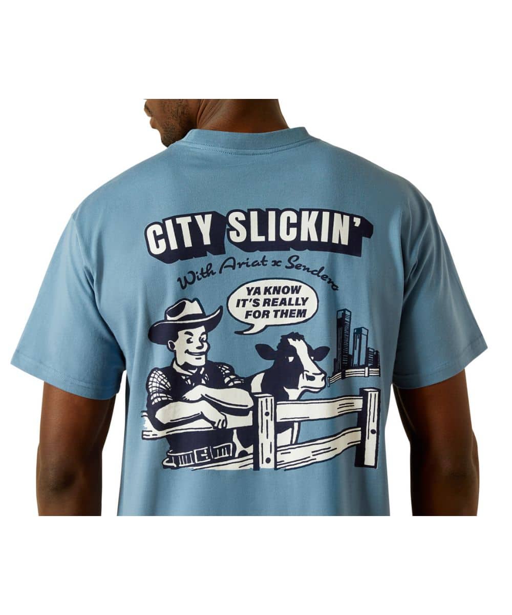 Ariat Sendero Country Fences Tee - Image 5