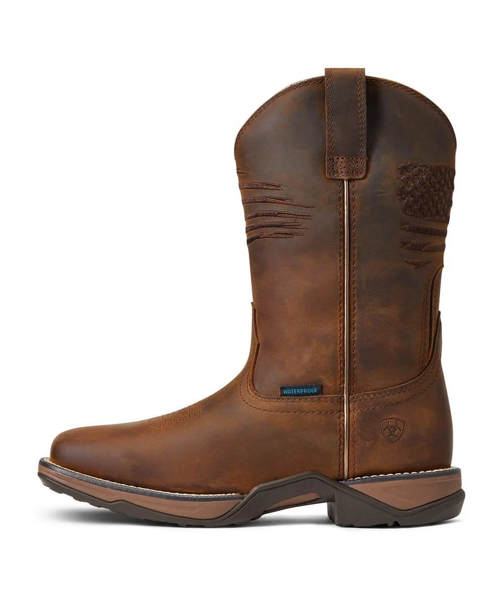 Ariat Women's Anthem Patriotic Waterproof Boot - Image 2
