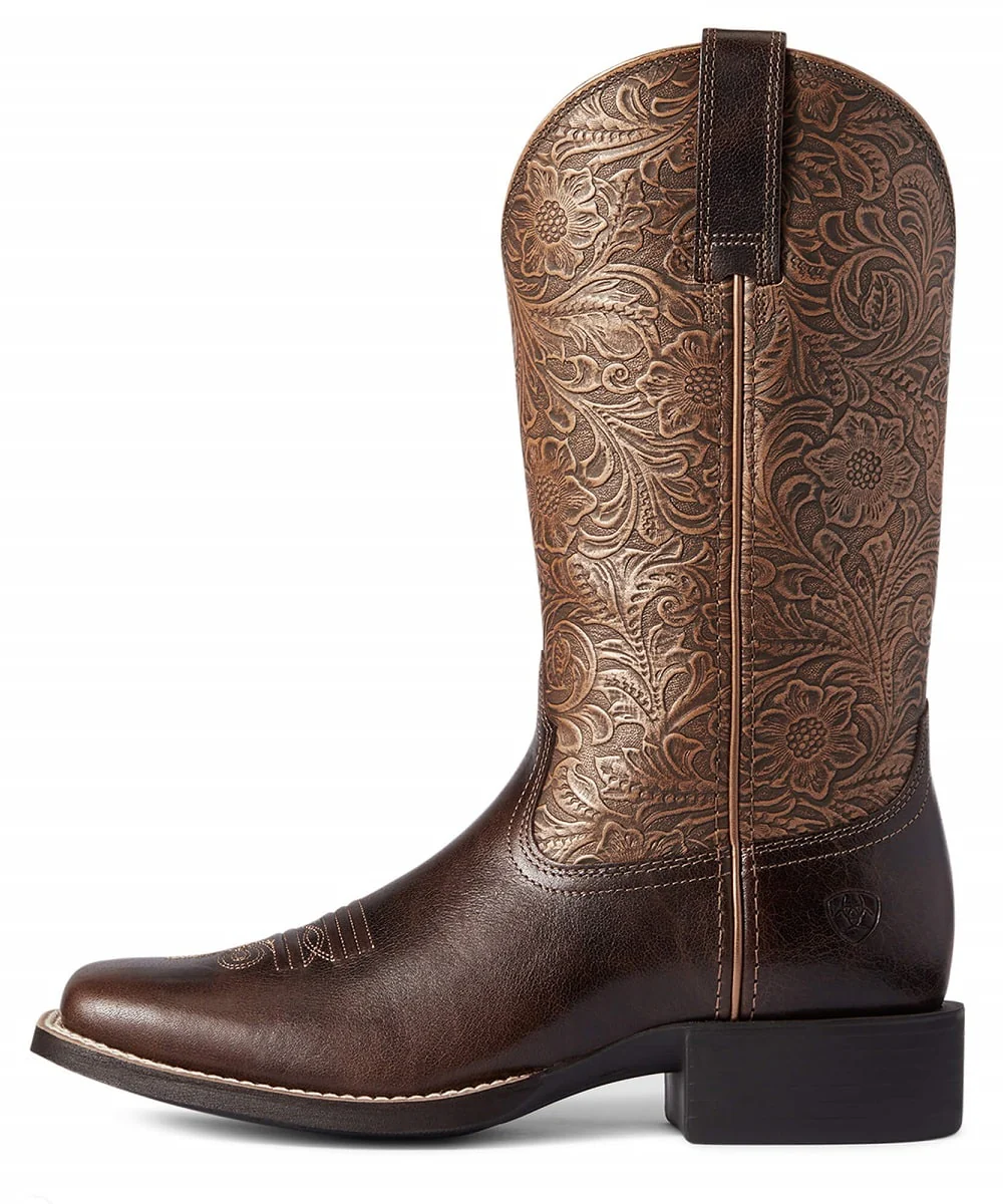 Ariat Women's Round Up Square Toe Boot - Image 2