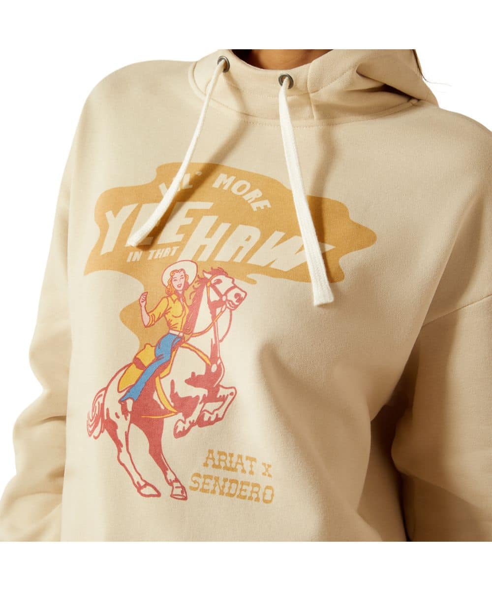 Ariat Women's Essential Sendero Yeehaw Hoodie - Image 3