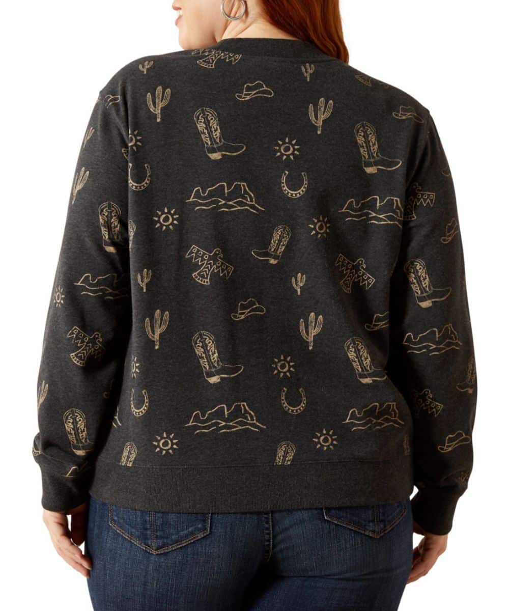 Ariat Women's Essential Sweatshirt - Image 2