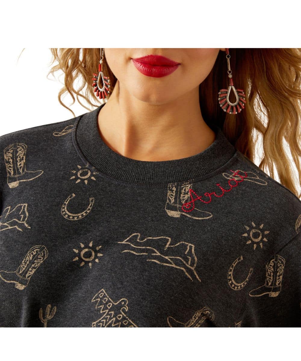 Ariat Women's Essential Sweatshirt - Image 3