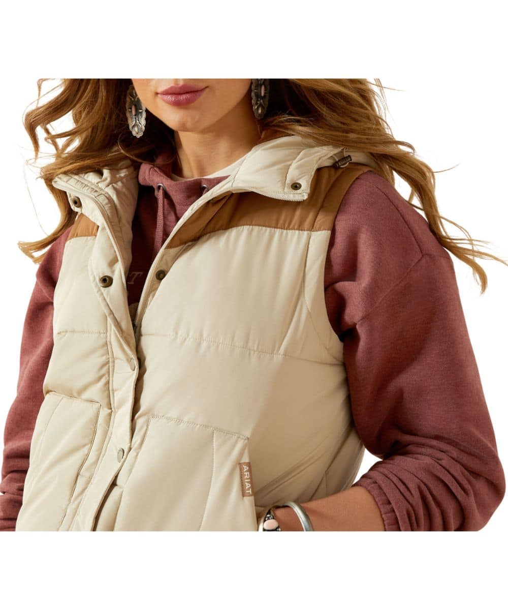 Ariat Women's Frontier Puffer Vest - Image 3