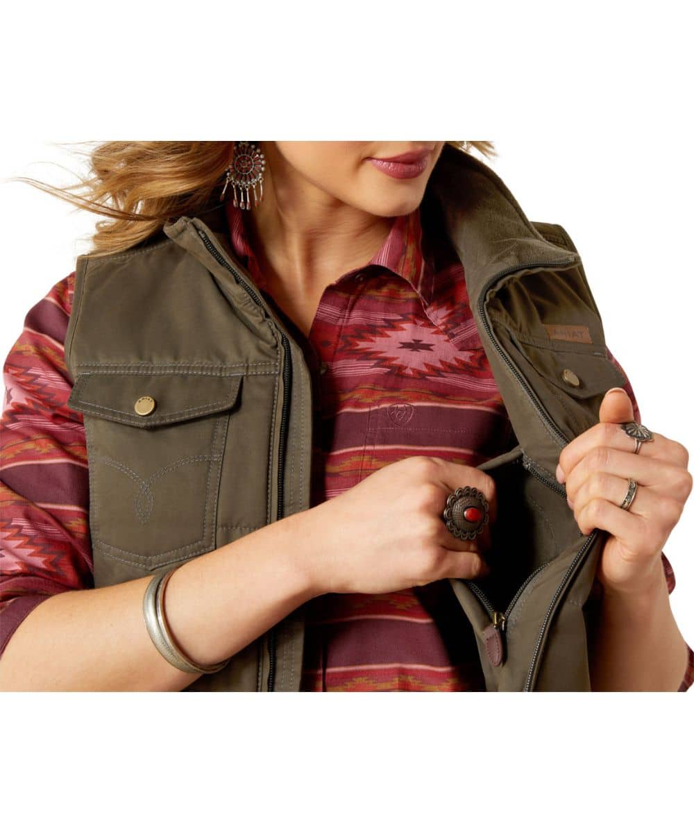 Ariat Women's Grizzly Quilted Vest - Image 3