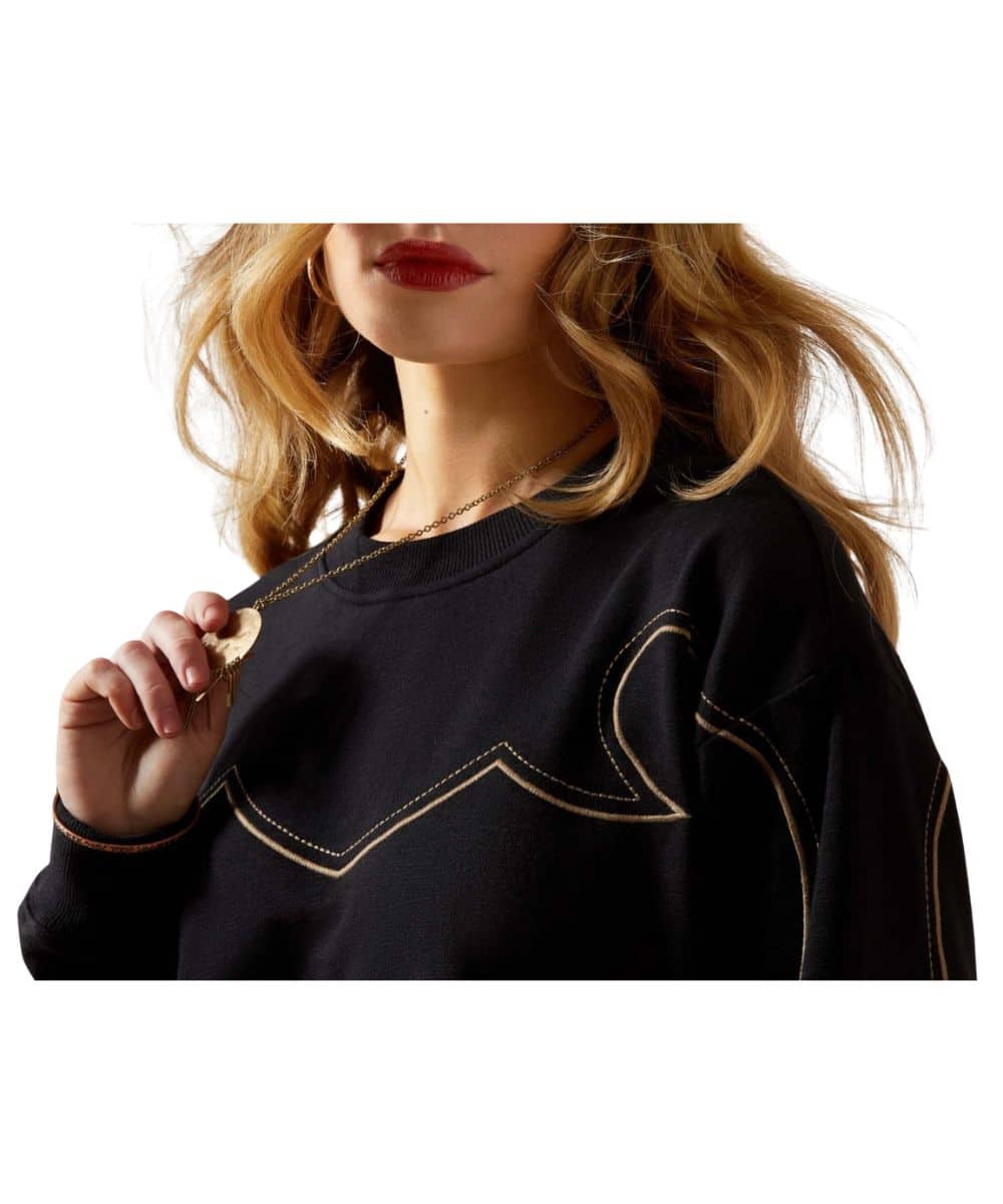 Ariat Women's Hickory Sweatshirt - Image 3