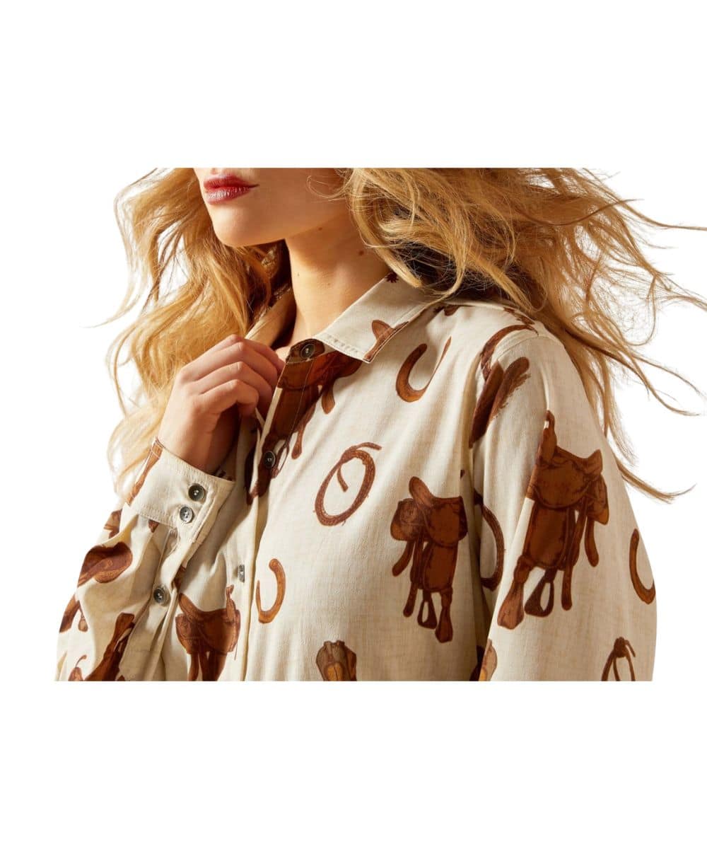 Ariat Women's Homestyle Button Down Shirt - Image 3