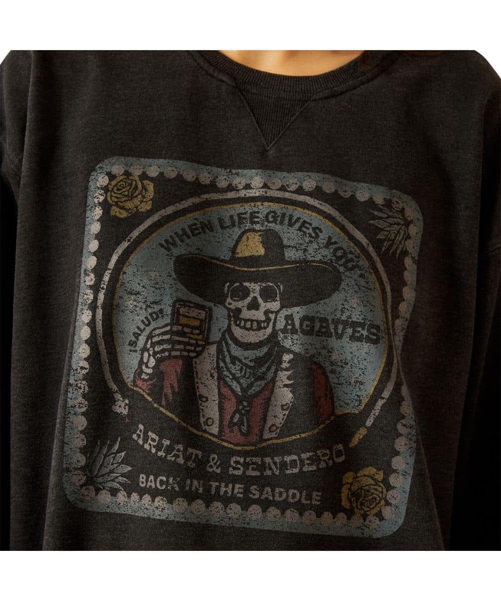 Ariat Women's Oversized Sendero Sweatshirt - Image 4