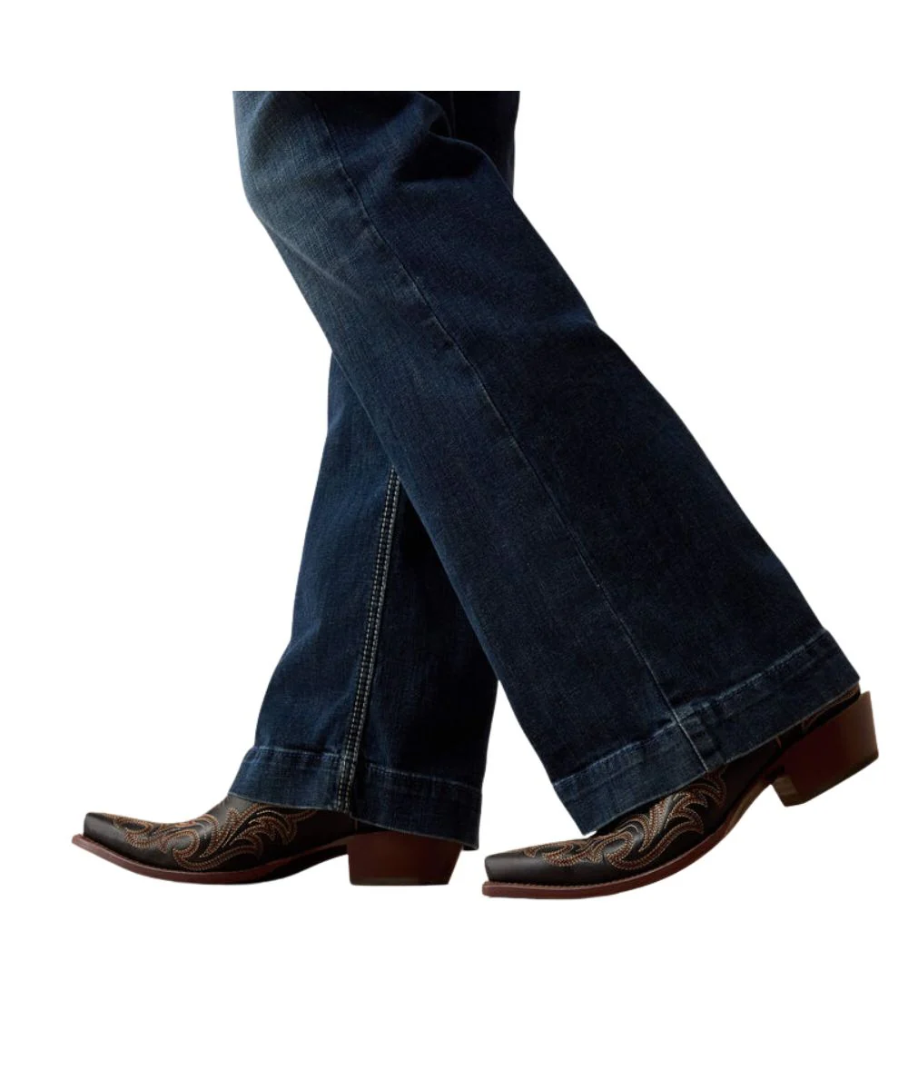 Ariat Women's Aisha Wide Leg Trouser Jean - Image 3