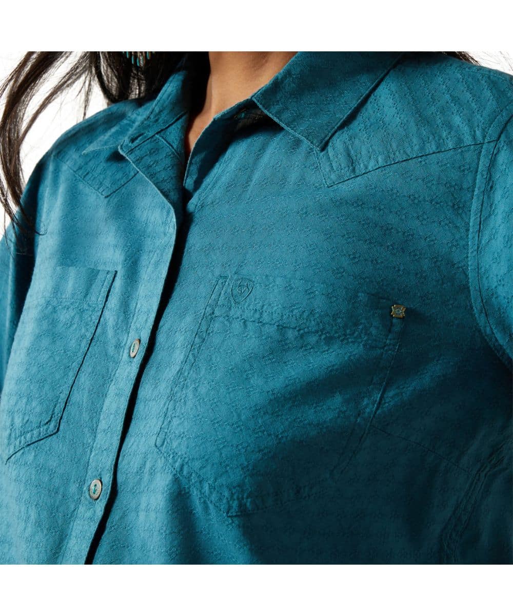 Ariat Women's R.E.A.L. Billie Jean Button Down Shirt - Image 3