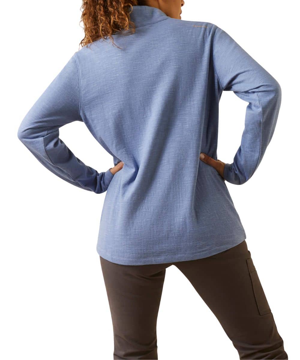 Ariat Women's Rebar Foundation 1/4 Zip Shirt - Image 2