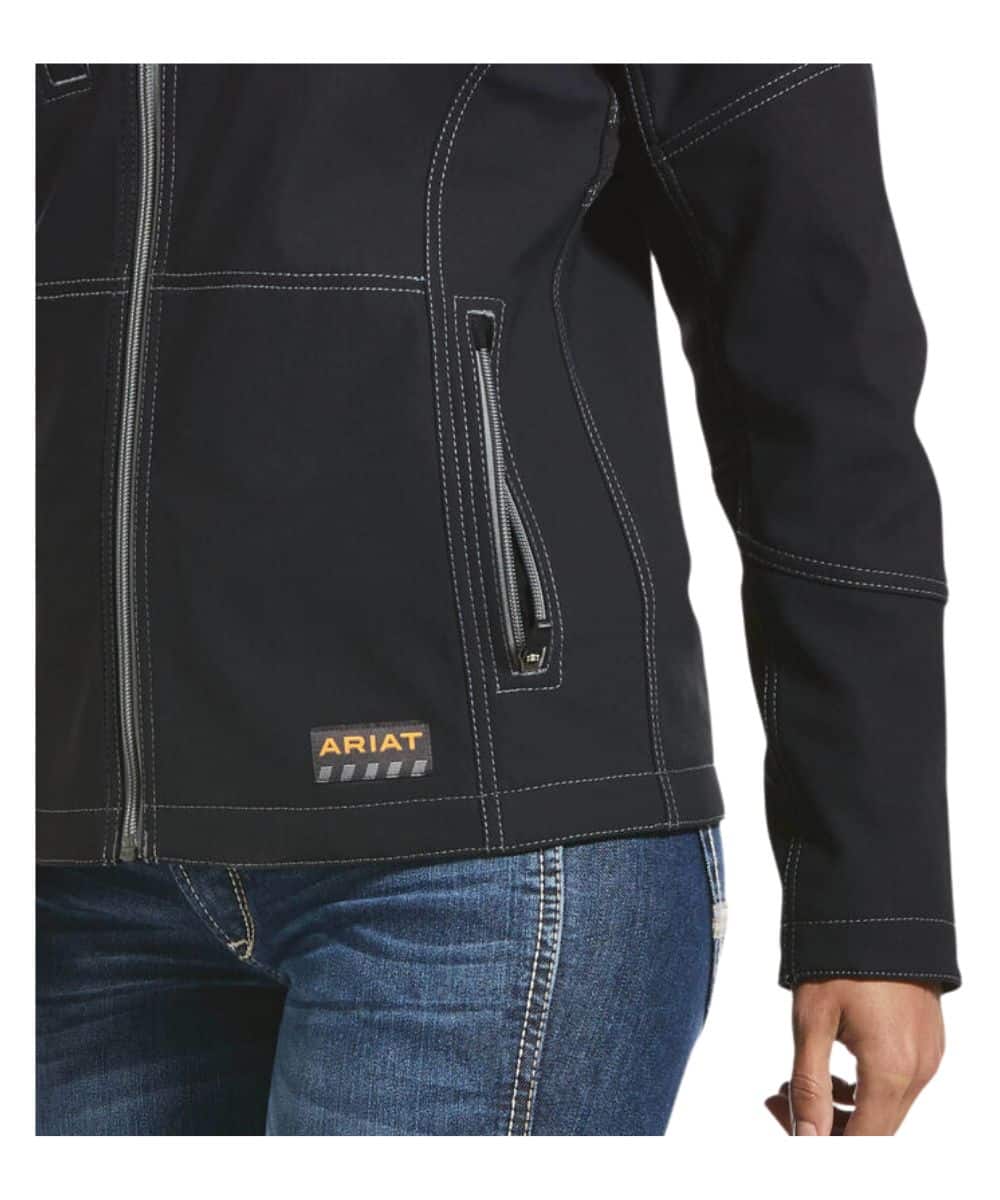 Ariat Women's Rebar Softshell Jacket - Image 3