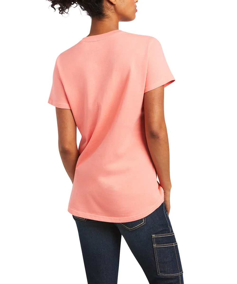 Ariat Women's Rebar Strong V-Neck Tee - Image 2
