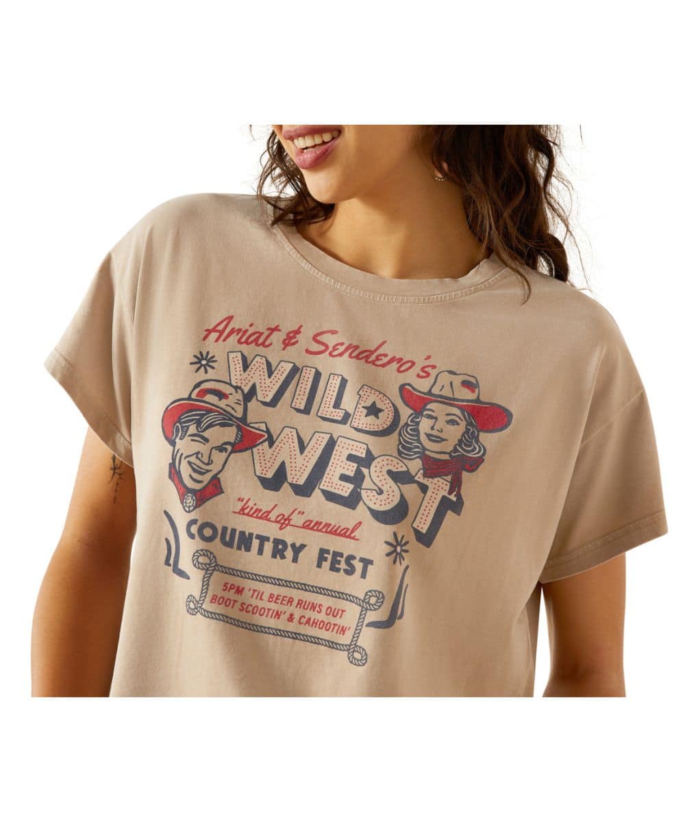 Ariat Women's Sendero Wild West Tee - Image 3