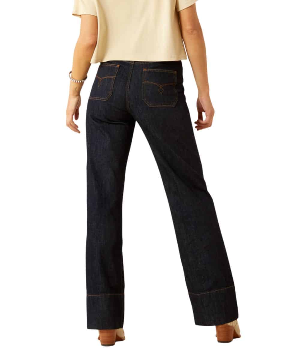 Ariat Women's Tomboy Western Utility Wide Leg Jean - Image 2