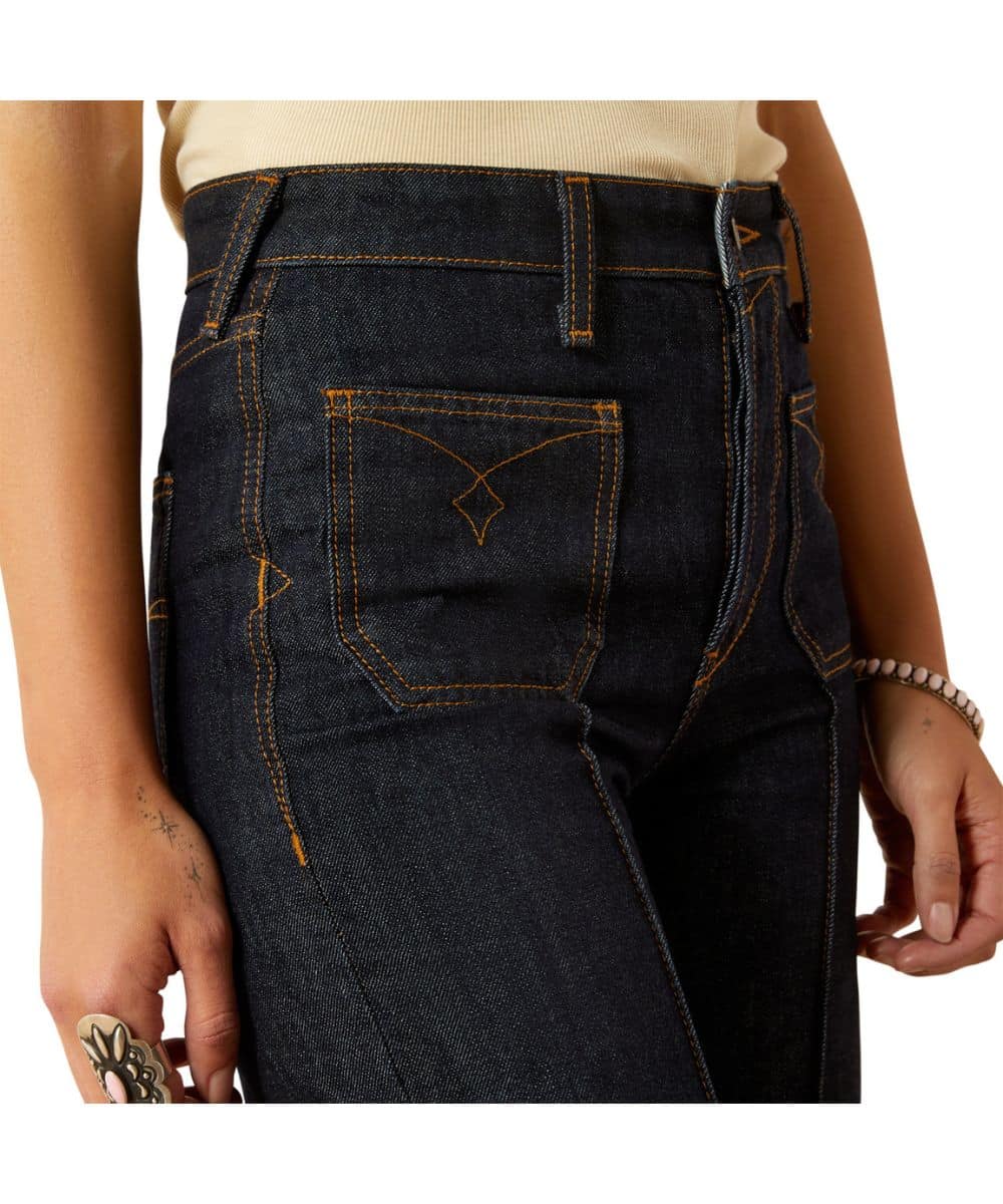 Ariat Women's Tomboy Western Utility Wide Leg Jean - Image 3
