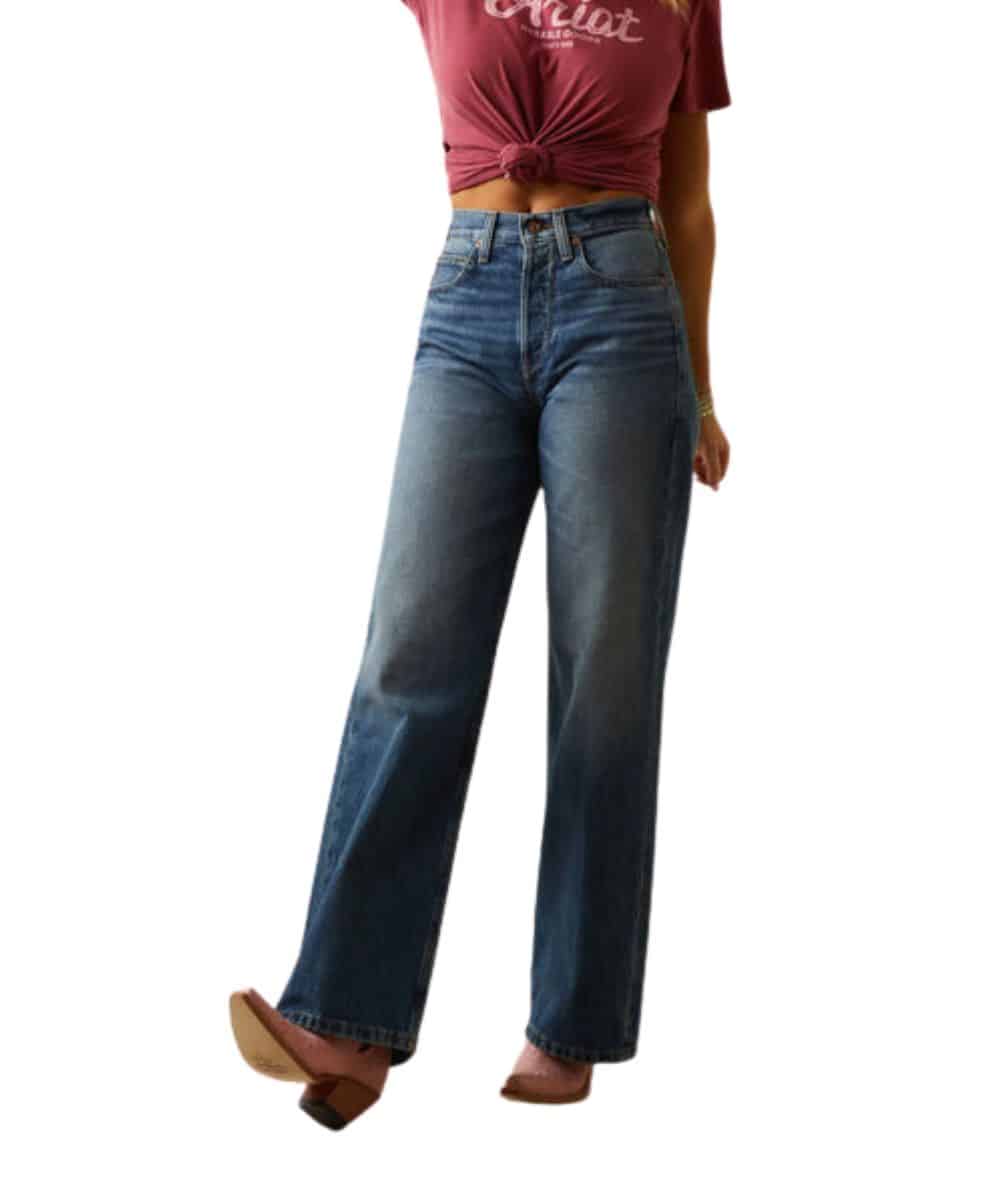 Ariat Women's Tomboy Wide Leg Jean - Image 2
