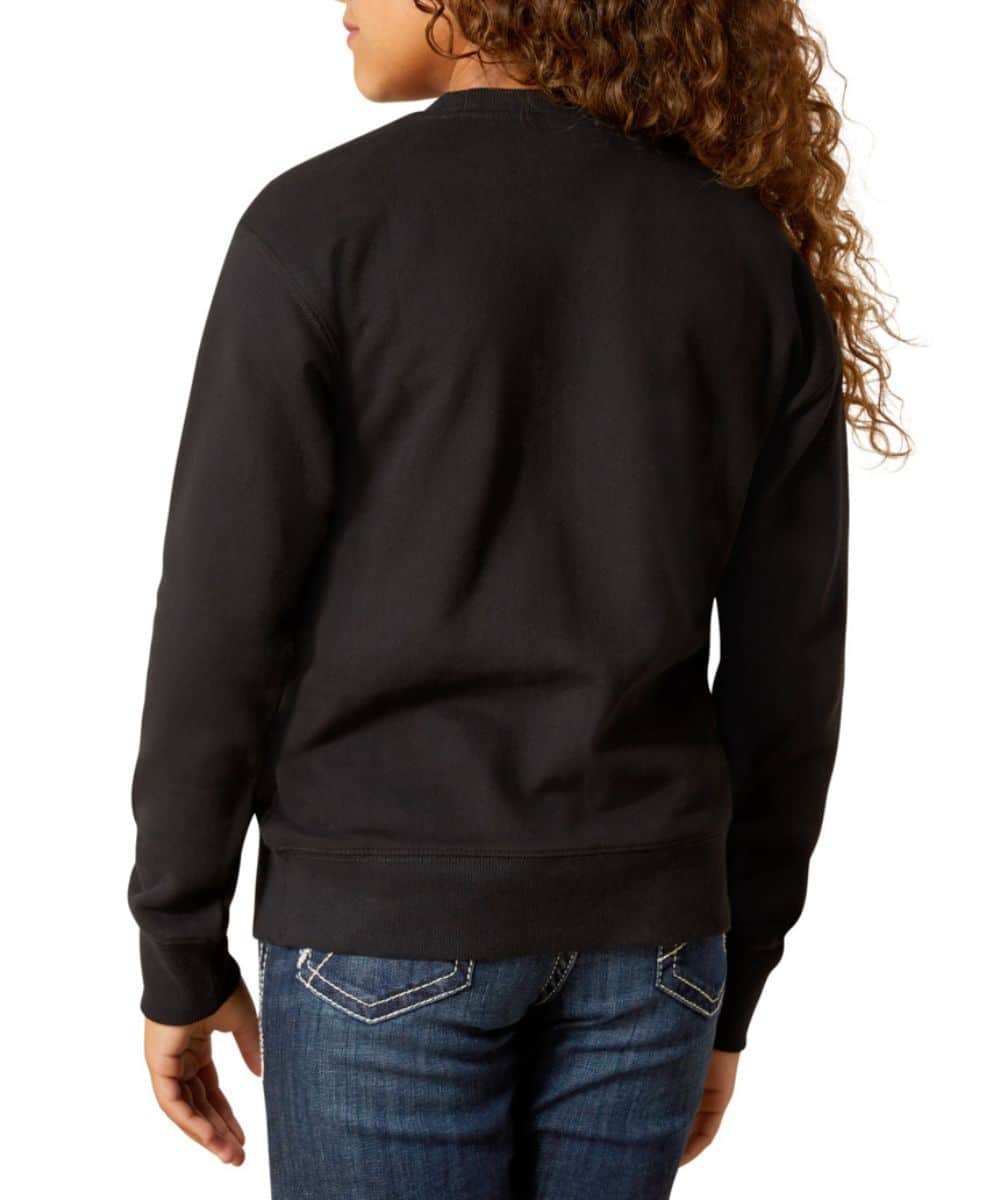 Ariat Youth Booted Logo Sweatshirt - Image 2