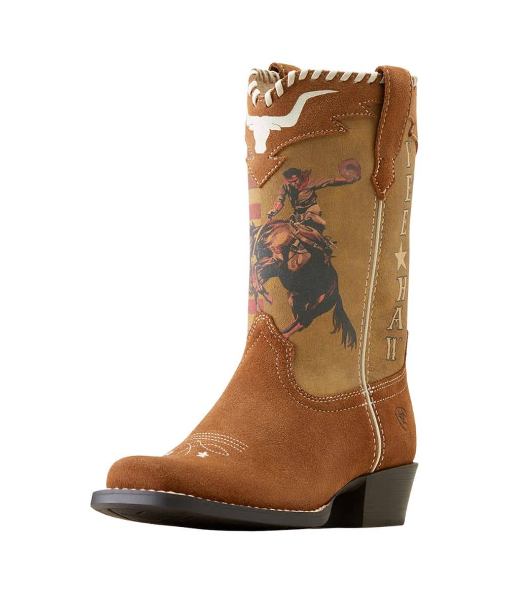 Ariat Kids' Futurity Rodeo Quincy Western Boot - Image 3