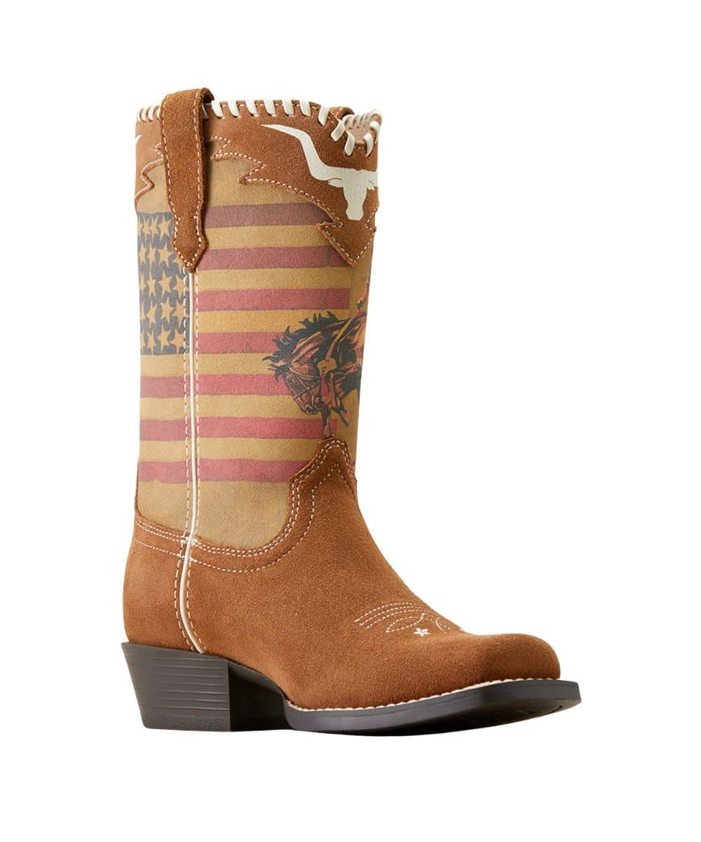 Ariat Kids' Futurity Rodeo Quincy Western Boot - Image 4