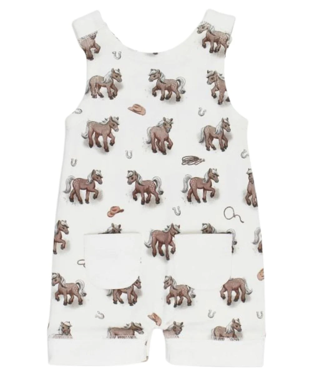 L'oved Baby Infant Boys' Little Lasso Romper - Image 3