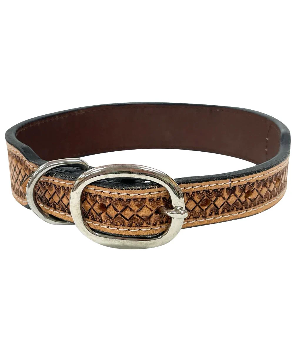 Bar H Equine Floral Dog Collar - Image 2