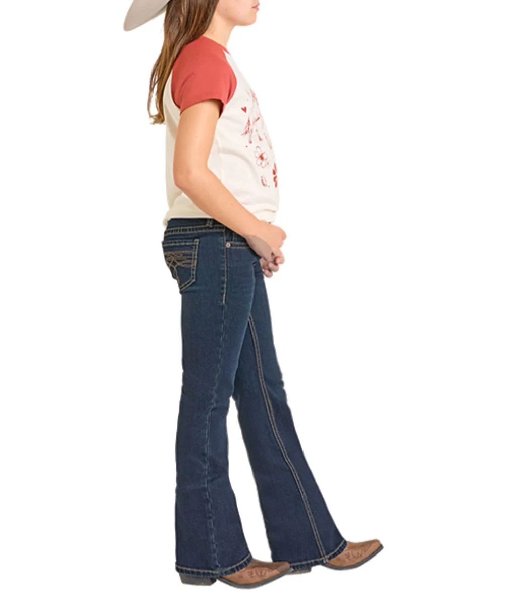 Rock & Roll Denim Girls' Boot Cut Jean - Image 3