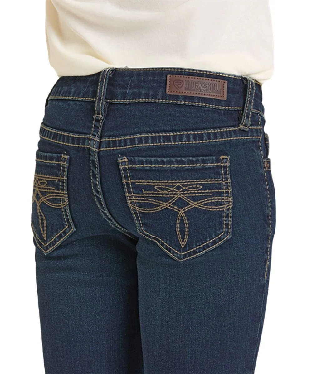 Rock & Roll Denim Girls' Boot Cut Jean - Image 4
