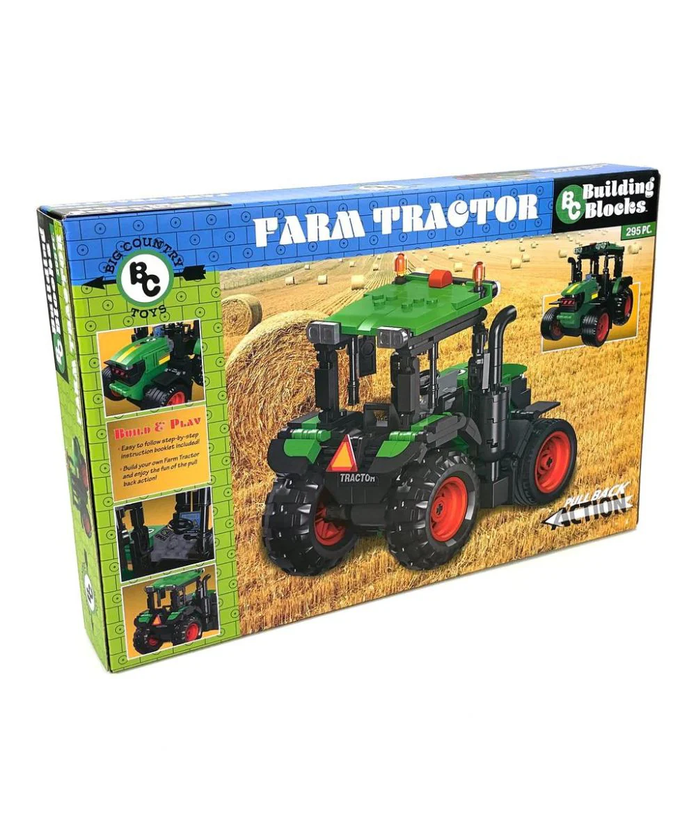 Big Country Building Blocks Farm Tractor Toy - Image 2