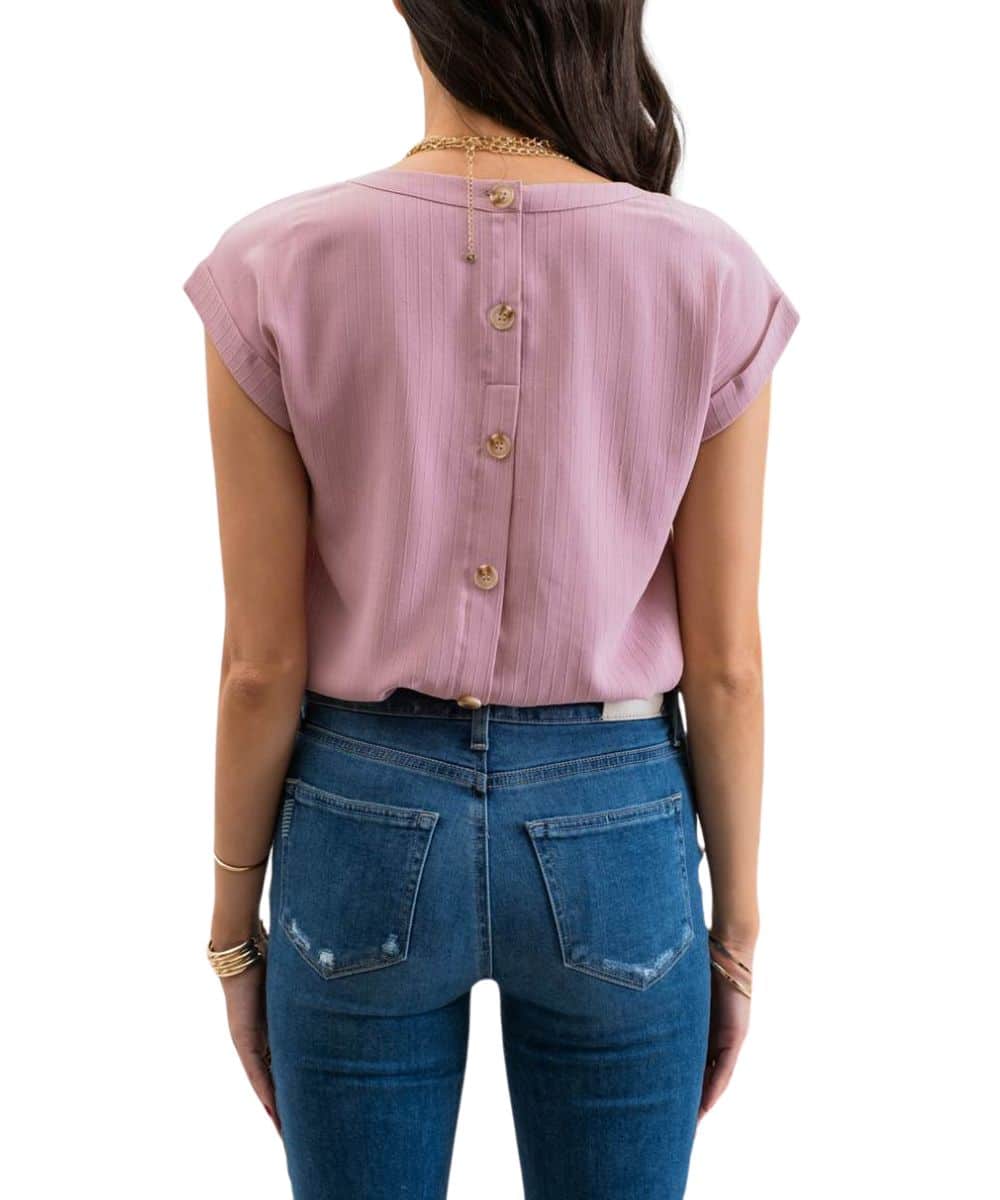 Blu Pepper Women's Floral Eyelet Blouse - Image 2