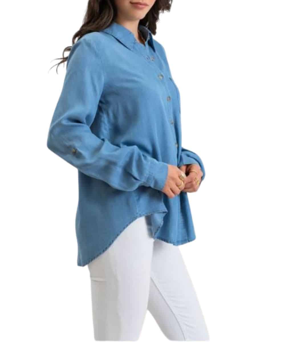 Blu Pepper Women's Button Down Blouse - Image 4