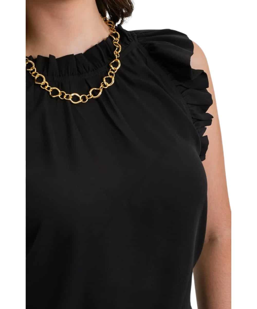 Blu Pepper Women's Ruffle Tank Top - Image 3