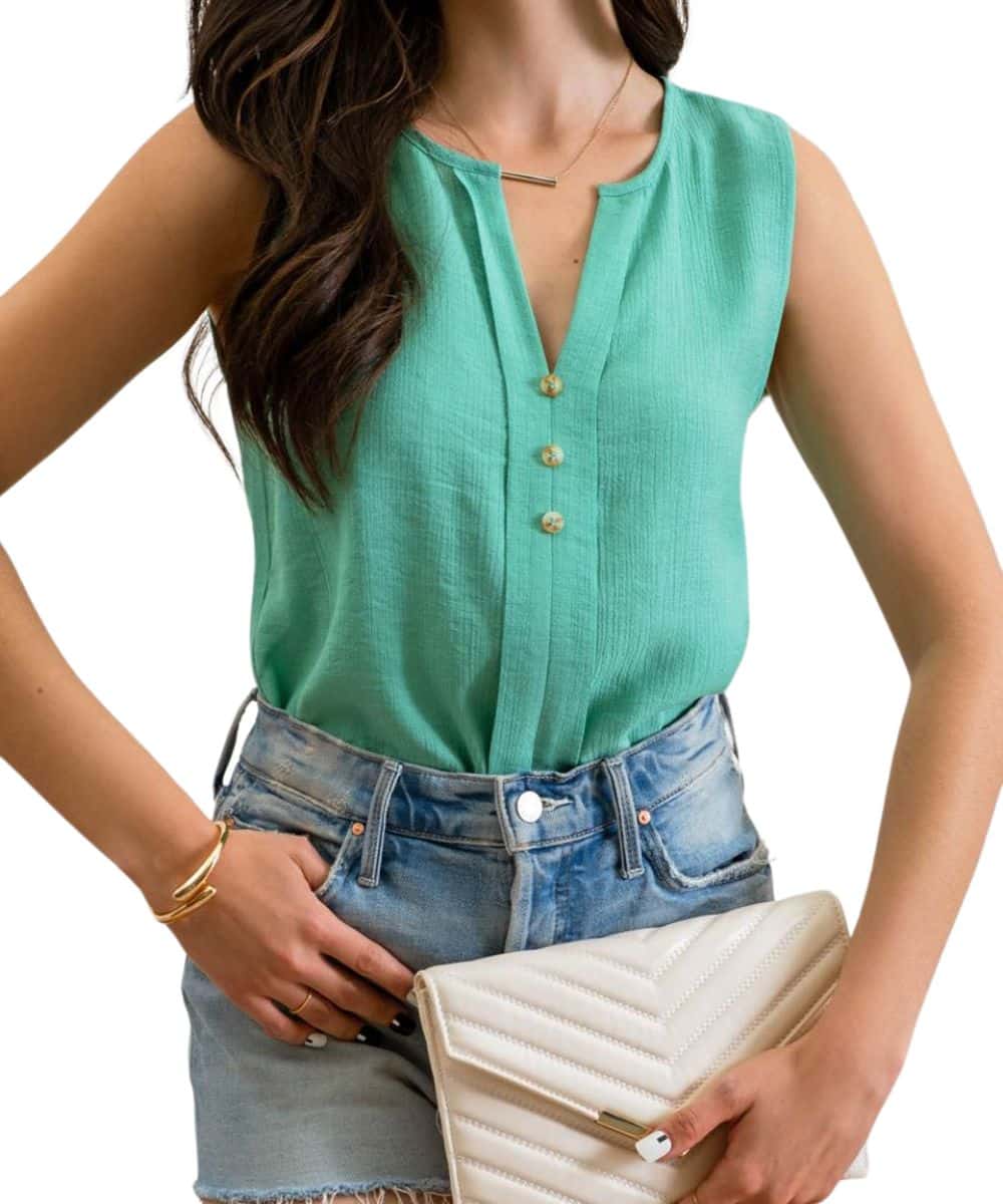 Blu Pepper Women's Sleeveless Blouse - Image 3