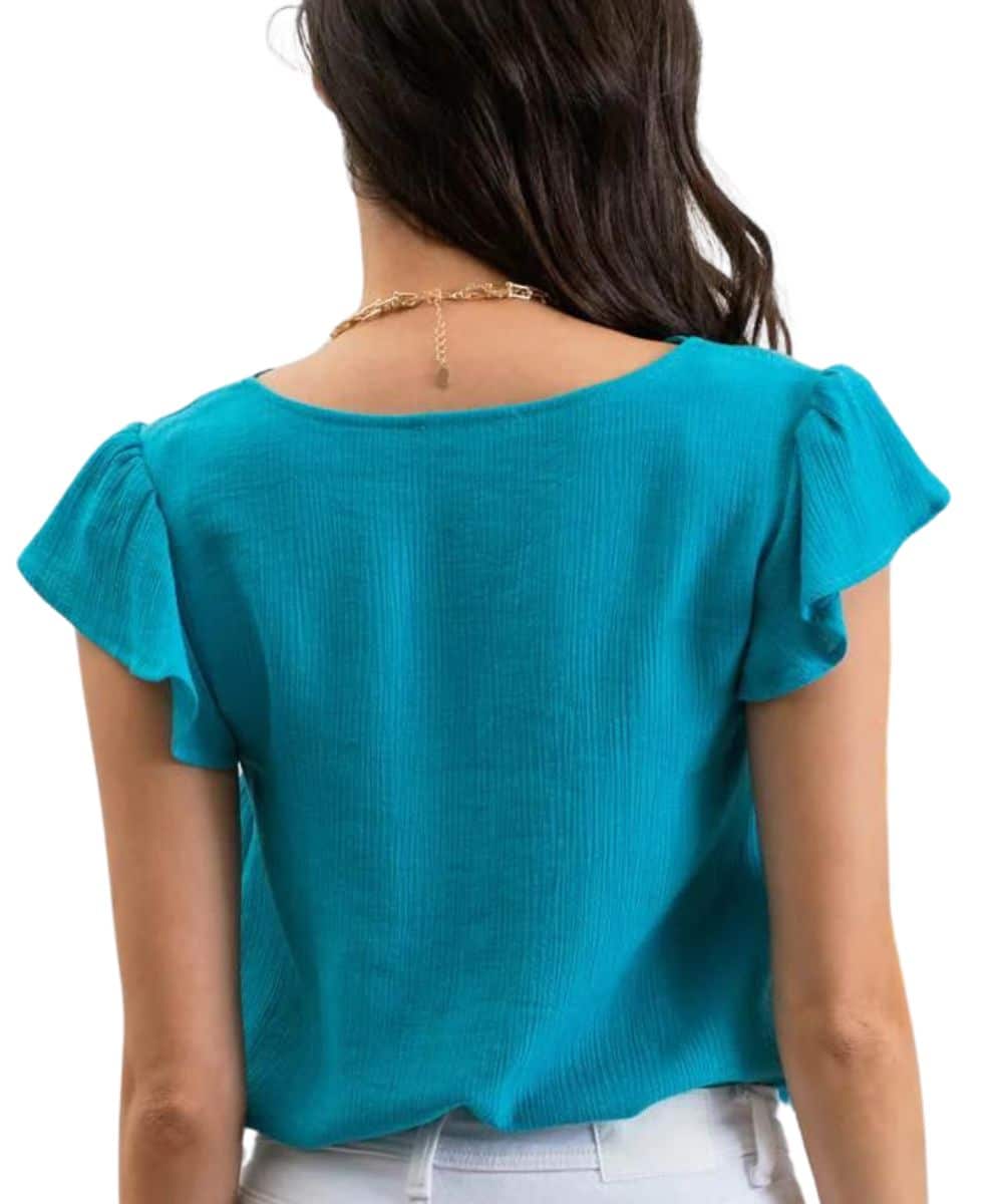 Blu Pepper Women's Woven Blouse - Image 2