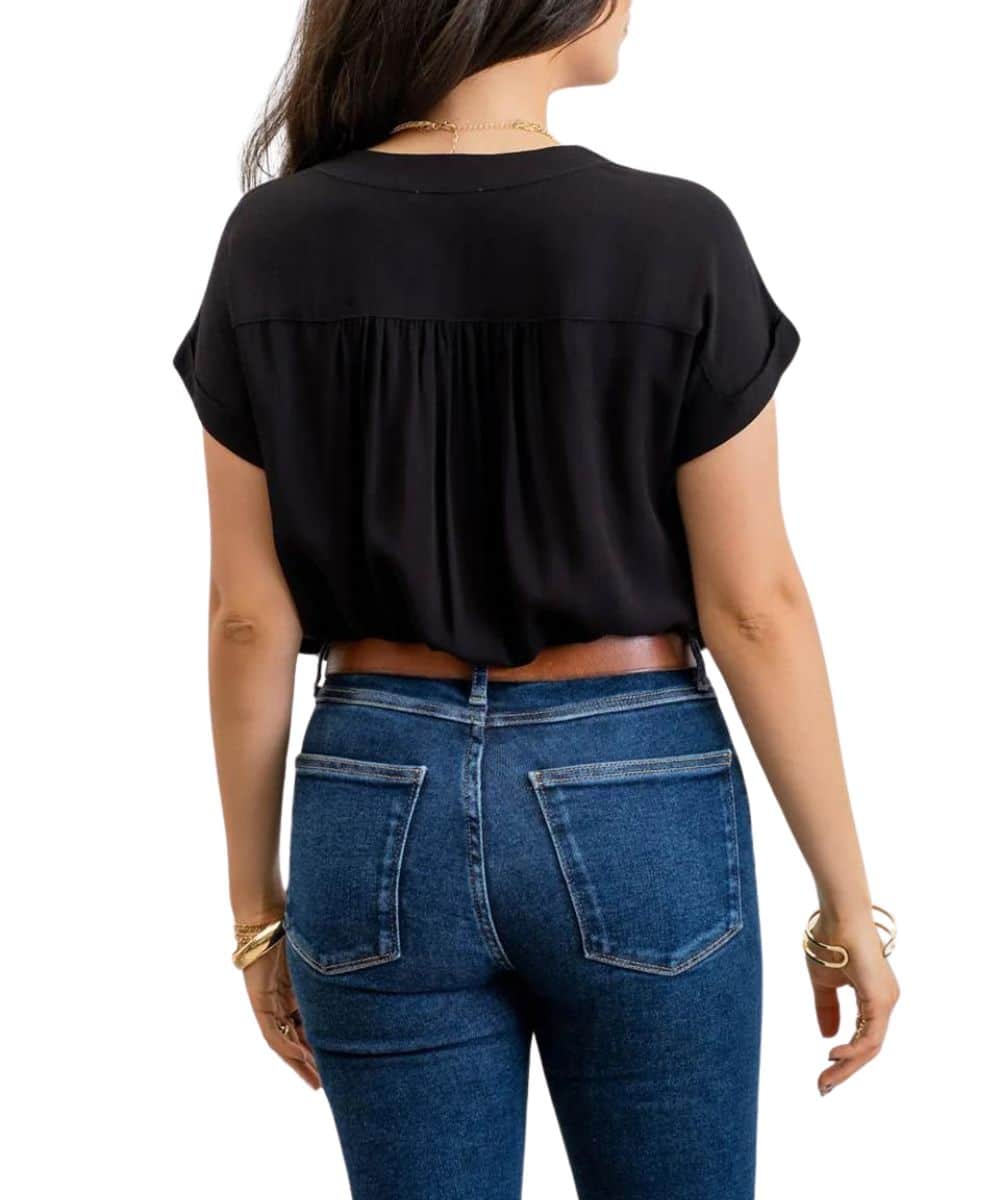 Blu Pepper Women's Woven Top - Image 2
