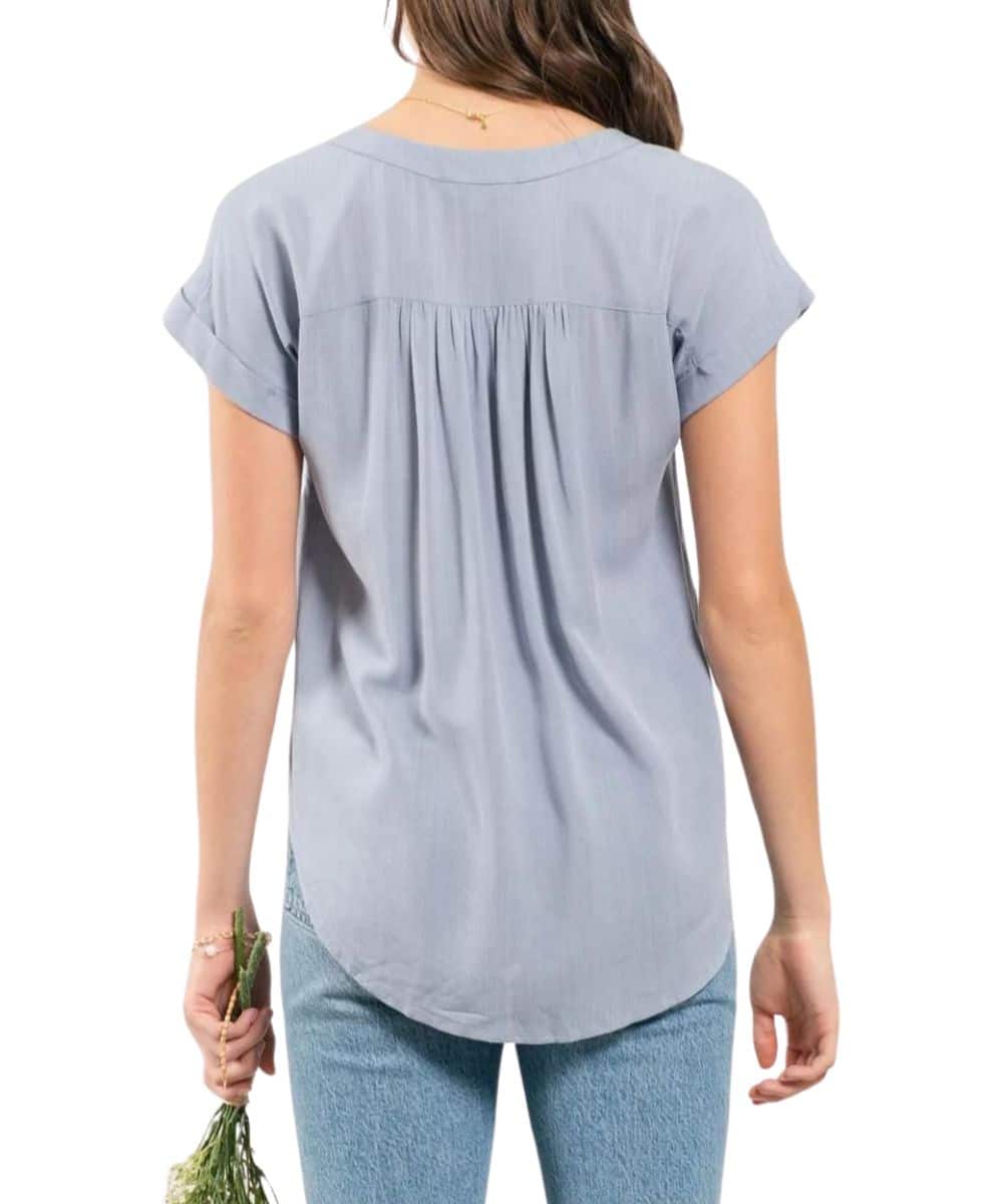 Blu Pepper Women's Woven Top - Image 8