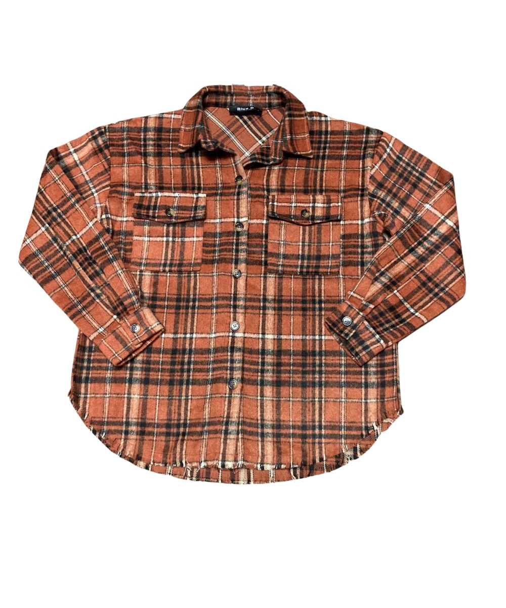 Blue B Women's Plaid Shacket
