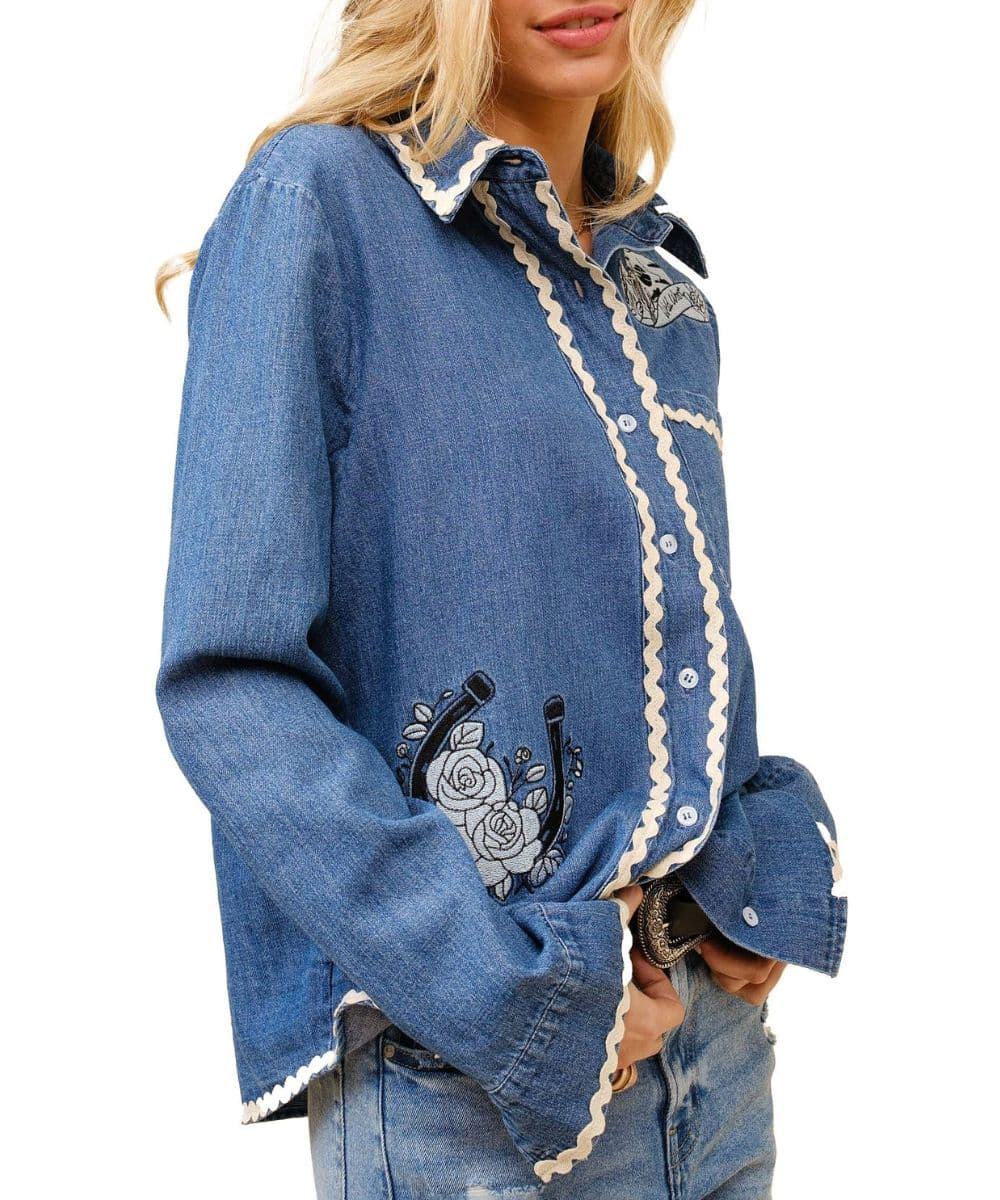 Blue B Women's Ric Rac Top - Image 3