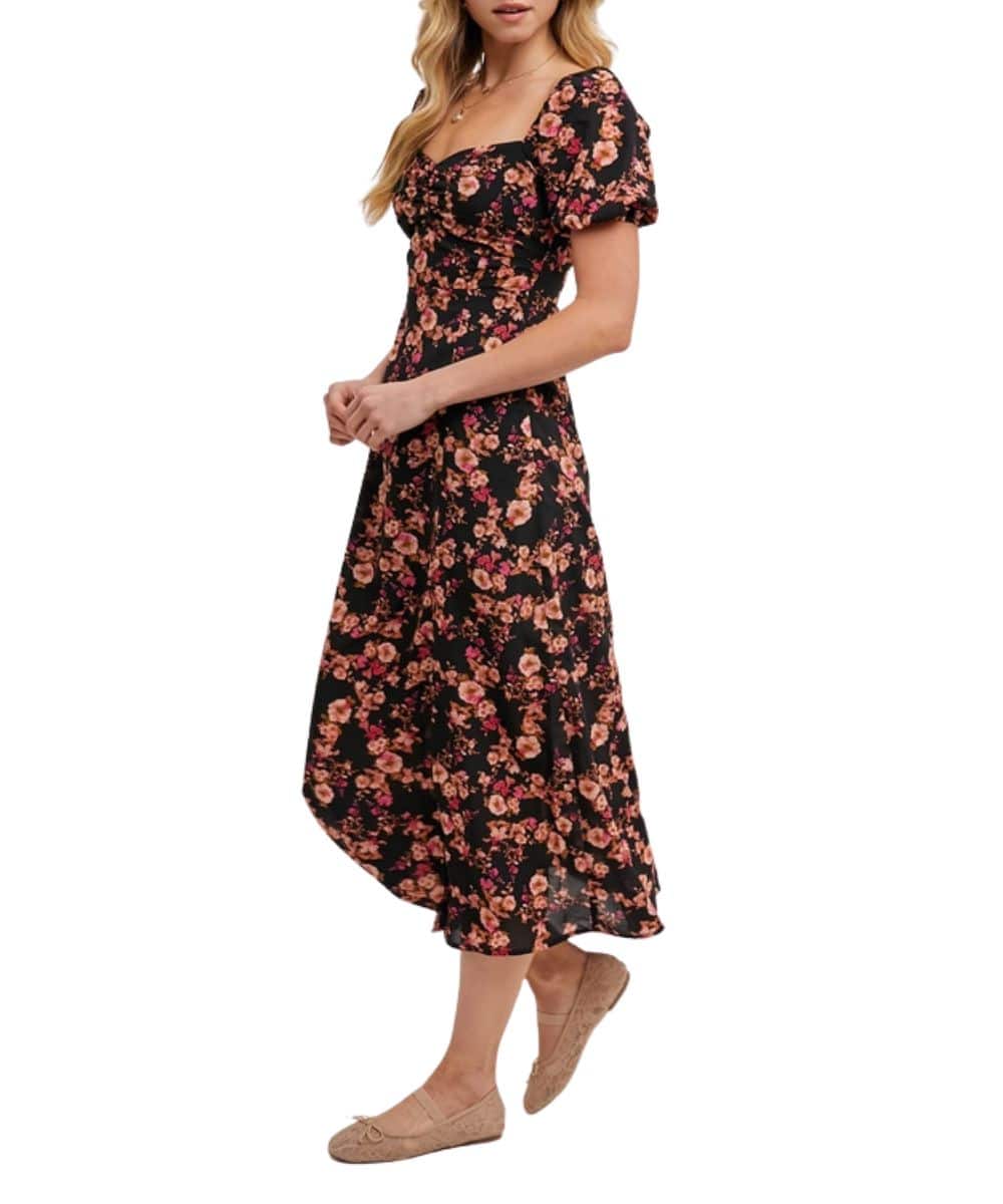 Bluivy Women's Floral Maxi Dress - Image 3