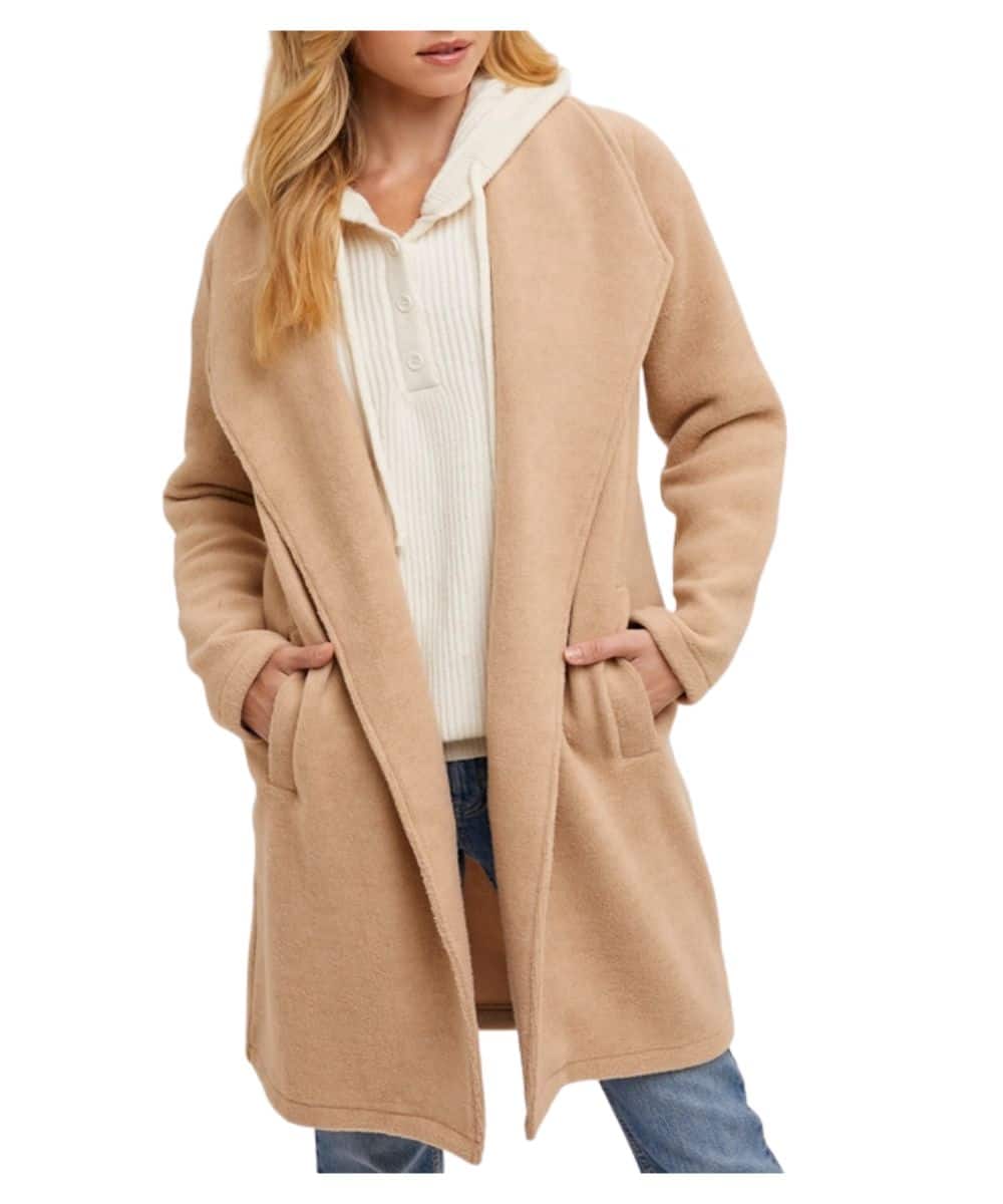 Bluivy Women's Open Coat Jacket - Image 2