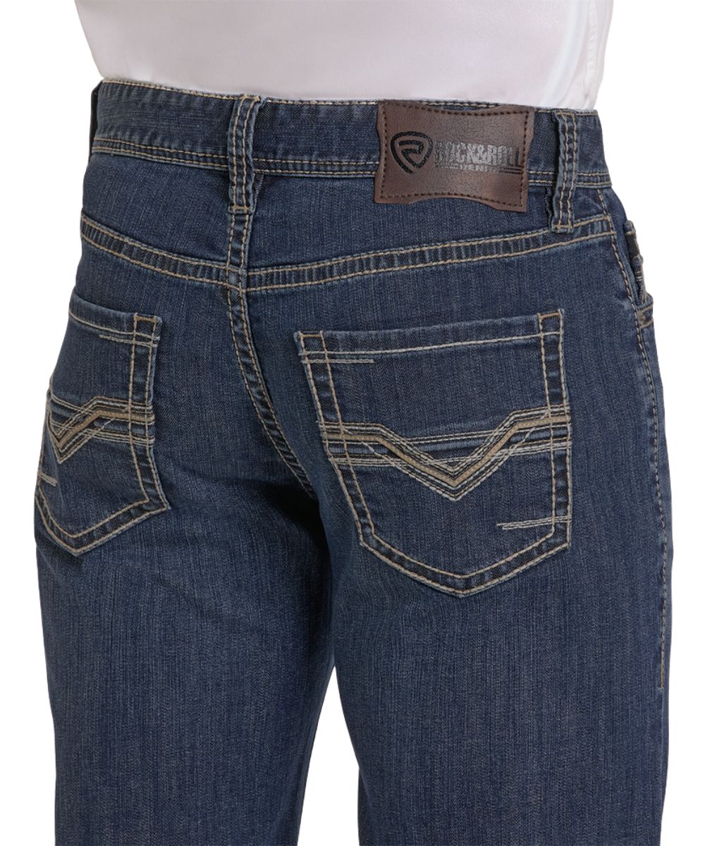 Rock & Roll Denim Men's Double Barrel Straight Jean - Image 4